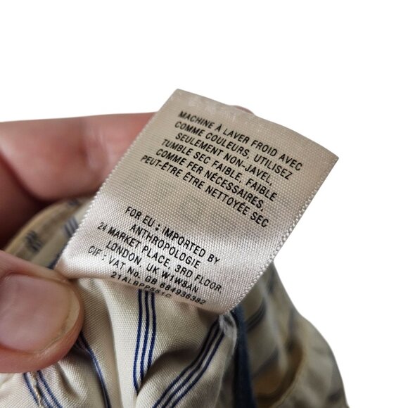 Daughters Of The Liberation Beige Shorts Bees Embroidery Beehives Womens 6 - Picture 5 of 13
